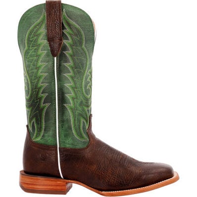 Durango® Arena Pro™ Hickory and Shamrock Green Western Boot, , large