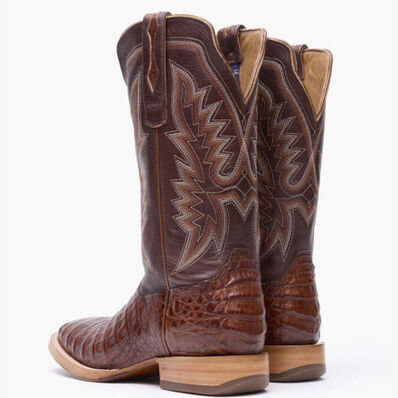 Durango® Men's PRCA Collection Caiman Belly Western Boot, , large