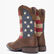 Durango® Saddlebrook™ Brown Union Flag Western Boot, , large