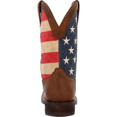 Durango® Saddlebrook™ Brown Union Flag Western Boot, , large