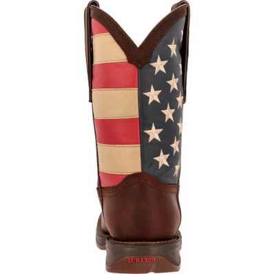 Rebel™ by Durango® Patriotic Pull-On Western Flag Boot, , large