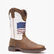Lady Rebel™ by Durango® Women's Distressed Flag Embroidery Western Boot, , large