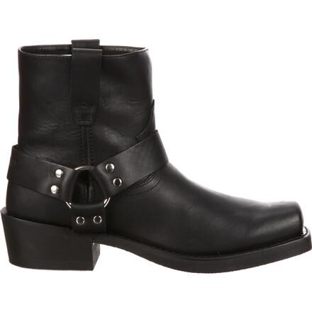 Durango® Boots #DB710 - Men's Black Leather Harness Boots