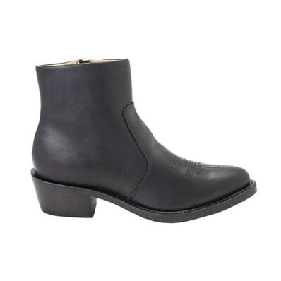 Durango® Black Side Zip Western Boot, , large