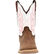 Durango® Lil' Rebel Pro™ Little Kid's Trail Brown and White Western Boot, , large