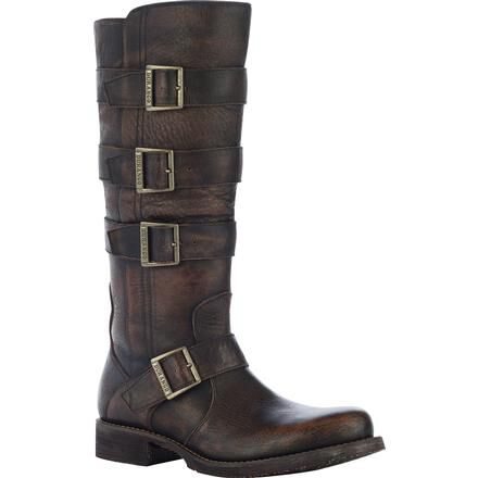 womens leather engineer boots