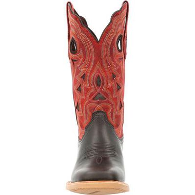 Durango® Lady Rebel Pro™ Women's Black & Crimson Western Boot, , large