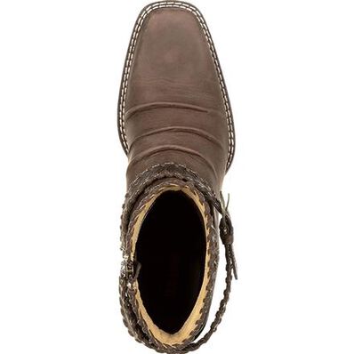 Crush™ by Durango® Women's 5-inch Bucklace Strap Western Boot, , large