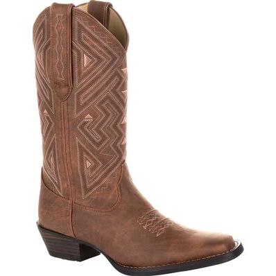 Crush™ by Durango® Women's Aztec Stitch Western Boot, , large