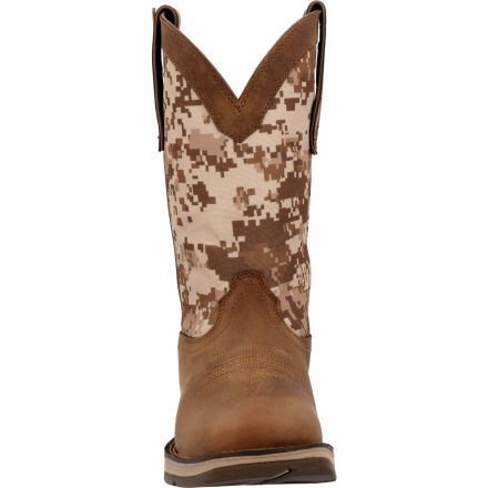 Rebel by Durango Desert Camo Pull on Western Boot DDB0166
