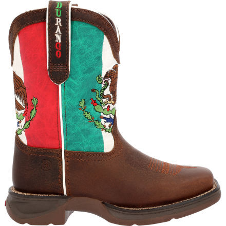 Lil Rebel by Durango Little Kids Mexican Flag Western Boot DBT0243Y