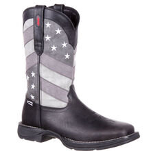 Rebel™ by Durango® Faded Black Flag Western Boot