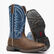 Rebel™ by Durango® Saddle Brown Denim Blue Western Boot, , large