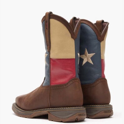 Rebel™ by Durango® Steel Toe Texas Flag Western Boot, , large