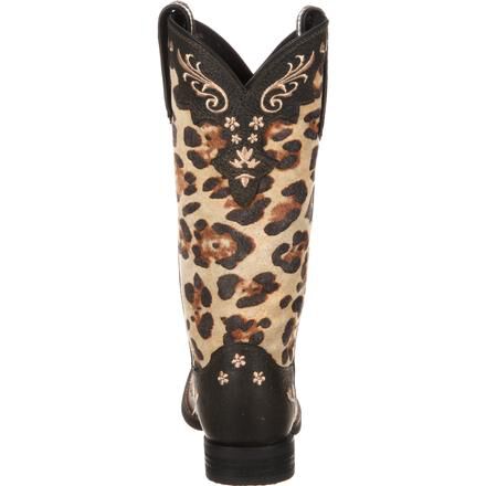 Crush by Durango Women s Leopard Western Boot DCRD129