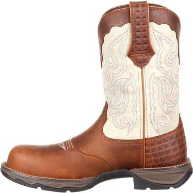 Lady Rebel™ by Durango® Women's Composite Toe Saddle Western Boot, , large