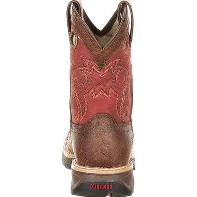 Lil' Rebel™ by Durango® Big Kids' Waterproof Western Saddle Boot, , large