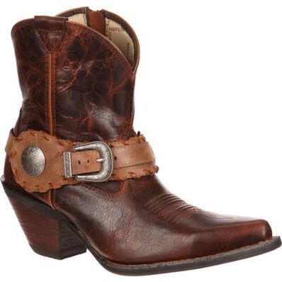 Crush™ by Durango® Women's Spur Strap Demi Western Boot, , large