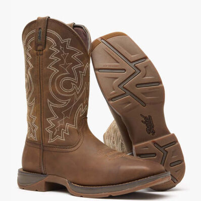 Rebel™ by Durango® Steel Toe Pull-On Western Boot, , large