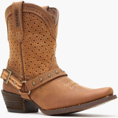Crush™ by Durango® Women's Brown Ventilated Shortie Boot, , large