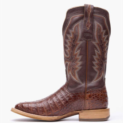 Durango® Men's PRCA Collection Caiman Belly Western Boot, , large