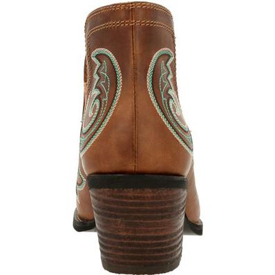 Crush™ by Durango® Women's Golden Brown Western Fashion Bootie, , large