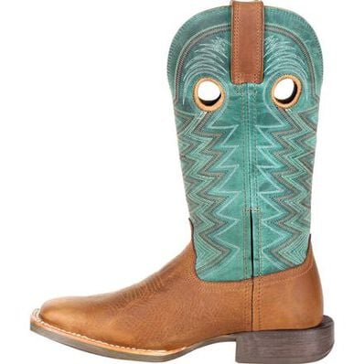 Durango® Lady Rebel Pro™ Women's Teal Western Boot, , large Durango® Lady Rebel Pro™ Women's Teal Western Boot, , large