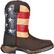 Lil' Rebel™ by Durango® Big Kids' Flag Western Boot, , large