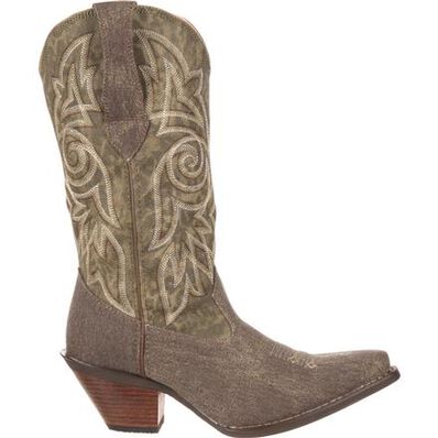 Crush™ by Durango® Women's Canvas Western Boot, , large