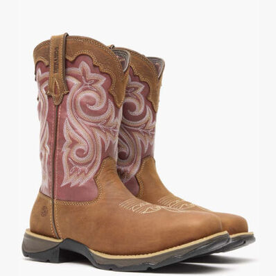Lady Rebel Work™ by Durango® Women's Waterproof Composite Toe Western Work Boot, , large