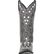 Crush™ by Durango® Women's Pewter Floral Western Boot, , large