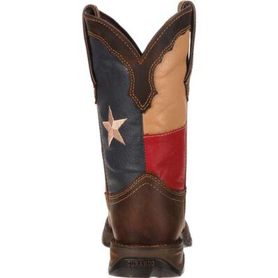 Lady Rebel™ by Durango® Texas Flag Pull-On Western Boot, , large