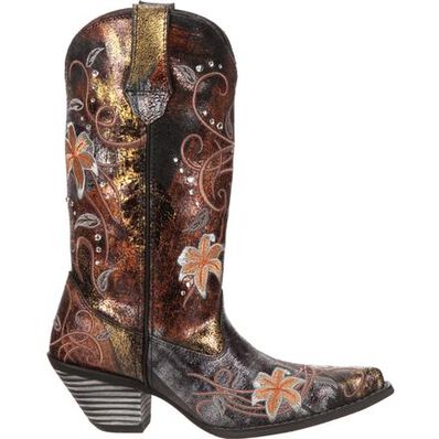 Crush™ by Durango® Women's Rhinestone Embroidered Western Boot, , large