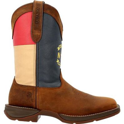 Rebel™ by Durango® North Carolina State Flag Western Boot, , large