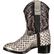 Durango® Big Kid Tan Snake Print Cowboy Boot, , large