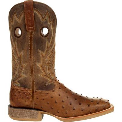 Durango® Rebel Pro™ Tobacco Full-Quill Ostrich Western Boot, , large