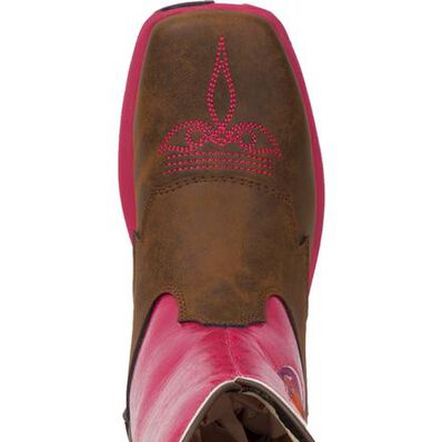 Durango® Little Kid Butterfly Lenticular Western Boot, , large