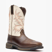 Durango® WorkHorse™ Chocolate Bone Steel Toe Western Work Boot