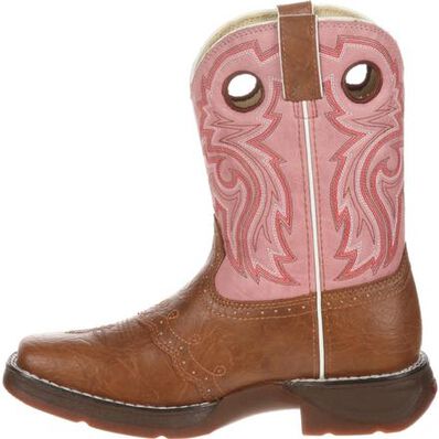 LIL' DURANGO® Little Kid Tan Lacey Western Boot, , large