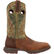 Rebel™ by Durango® Dark Chestnut and Hunter Green Western Boot, , large