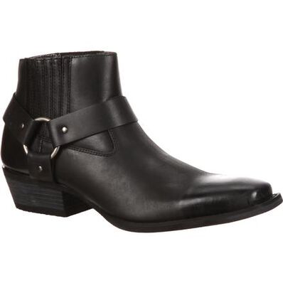 Durango® Men's Black Harness Boot, , large