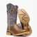 Durango® Lady Rebel Pro™ Women's Golden Brown & Periwinkle Western Boot, , large