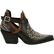 Crush™ by Durango® Women's Black Studded Western Fashion Bootie, , large