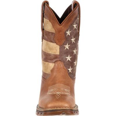 Lady Rebel™ by Durango® Women's Faded Union Flag Western Boot, , large