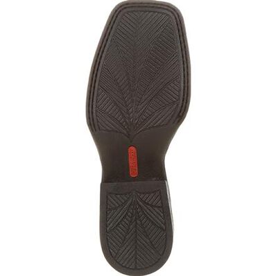 Lil' Durango® Mustang™ Big Kids' Faux Gator Western Boot, , large