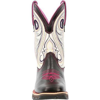 Lady Rebel™ by Durango® Women's Raven Black & White Western Boot, , large