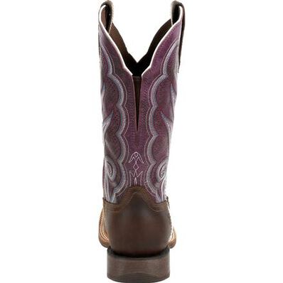 Durango® Lady Rebel Pro™ Women's Ventilated Plum Western Boot, , large