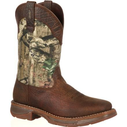 Workin Rebel by Durango Men s Mossy Oak Camo Western Boot