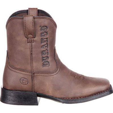 Lil' Outlaw™ by Durango® Big Kids' Embossed Western Boot, , large