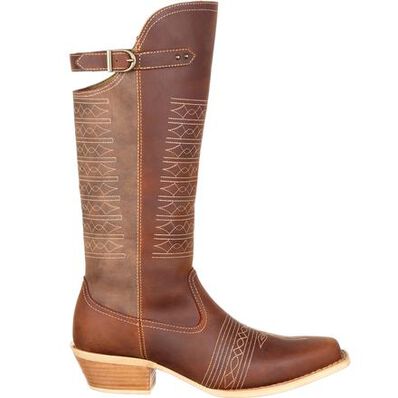 Crush™ by Durango® Women's Belted Collar Western Boot, , large